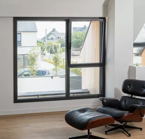 baie vitrée en aluminium